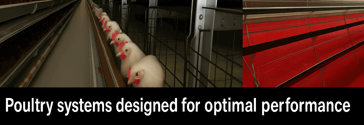 Automated Laying Hen Cage System for Sale